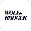 wolf and badger