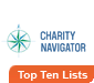 Ton ten lists charities